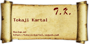 Tokaji Kartal névjegykártya